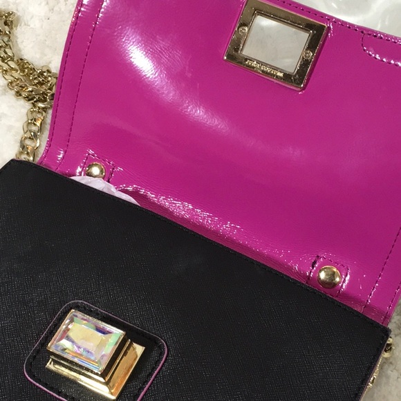 Juicy Couture black leather crossbody bag - Picture 2 of 8